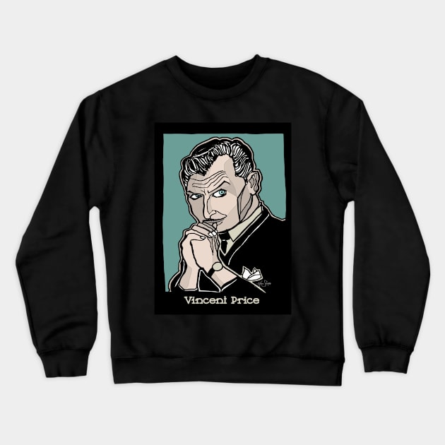 Vincent Price Crewneck Sweatshirt by JSnipe